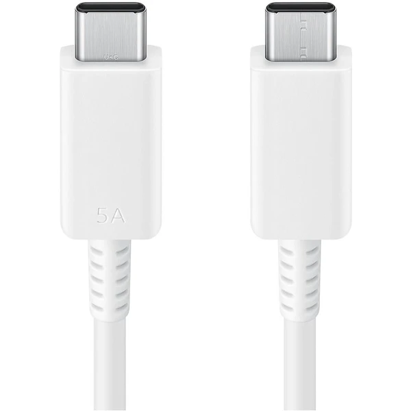 Samsung USB-C/USB-C napájací kábel 1,8m biely - Káble a redukcie - Hlavný obrázok