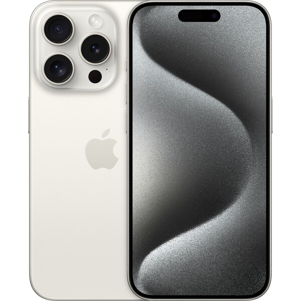 E-shop Apple iPhone 15 Pro 128GB biely titán (Kategória A)