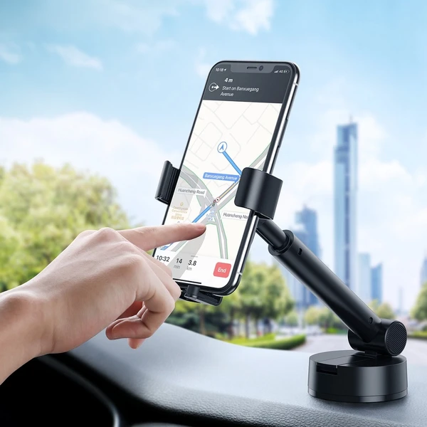 Baseus car holder gravity telescopic držiak do auta čierny - Držiaky - Obrázok AR4C300401