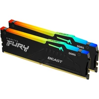 Kingston FURY Beast RGB DDR5 64GB 5600MT/s CL40 DIMM (2x32GB) XMP - Operačné pamäte