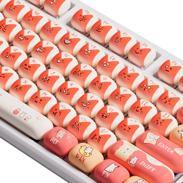 Akko MonsGeek MG108B Bunny Apple herná klávesnica (US) - Klávesnice - Obrázok ARQG000K01