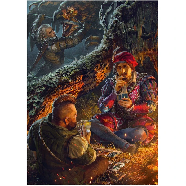 Darčeková kolekcia The Witcher 3: 10th Anniversary Puzzle - Puzzle - Obrázok ASJI000K01