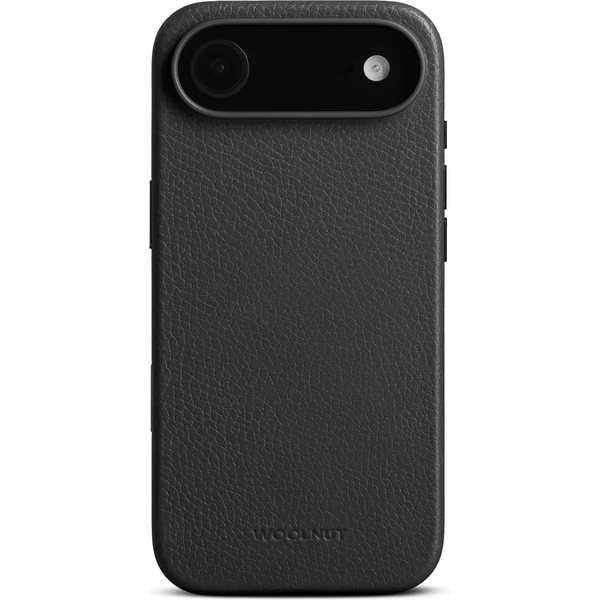 Woolnut MagSafe kožený kryt iPhone Air čierny - Puzdra - Obrázok ASLH000K01
