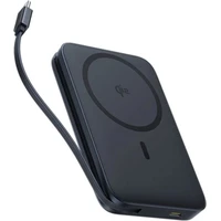 Baseus PicoGo bezdrôtová powerbanka Qi2 10000mAh čierna - Powerbanky