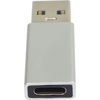 PremiumCord USB-A/USB-C redukcia strieborná - Káble a redukcie