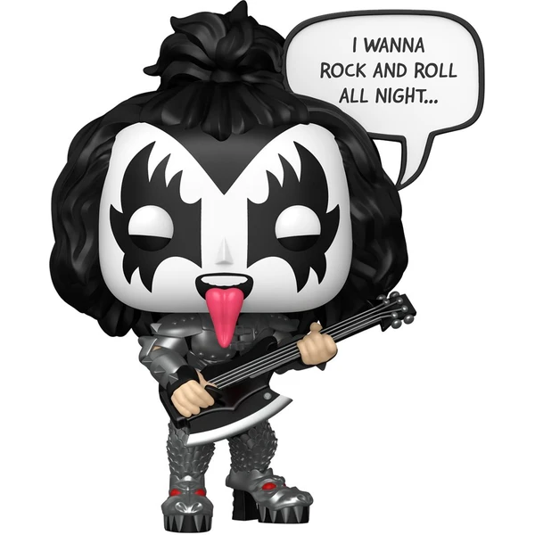 Funko POP! #471 Rocks: KISS - The Demon (Rock & Roll All Night) (Sayings) - Funko POP! - Obrázok AU7H000K01
