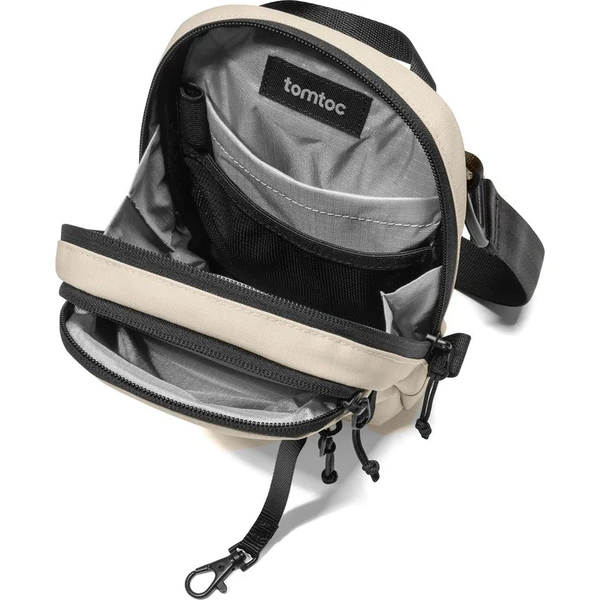 tomtoc Aviator T37 crossbody taška khaki - Popruhy a crossbody - Obrázok AUCG000K01