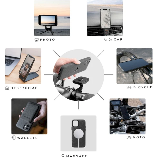 Peak Design Everyday Case s MagSafe iPhone 16 Pro Charcoal - Puzdra - Obrázok AUJ8000J01