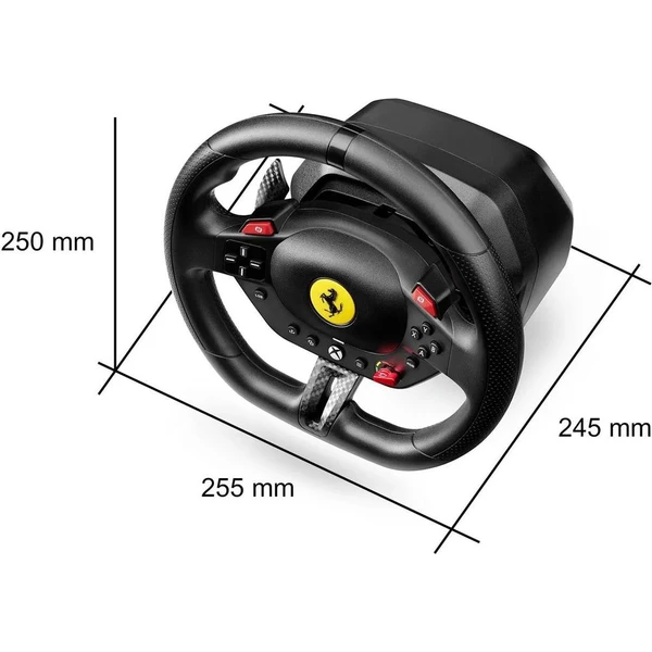 Thrustmaster T98 Ferrari 296 GTS Súprava volantu a pedálov Xbox/PC + Xbox Game Pass Ultimate 30 dní - Volanty - Obrázok AUNK000K01