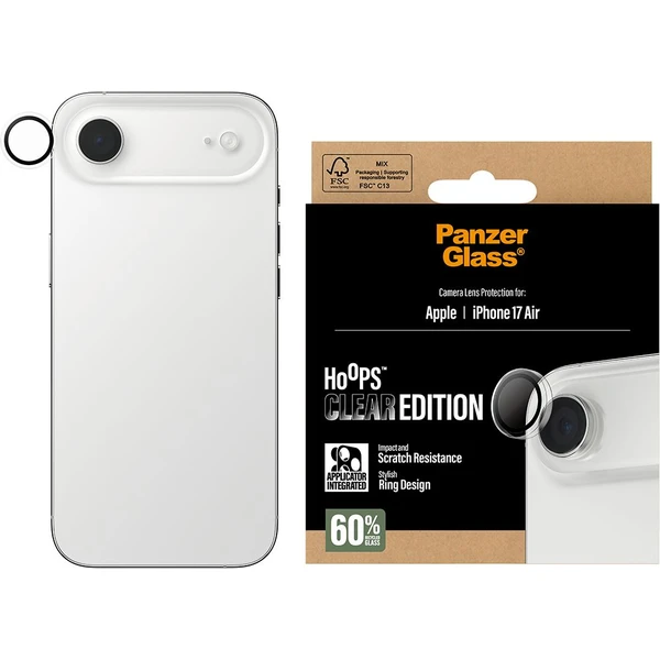 PanzerGlass® Hoops skla Apple iPhone Air číre - Ochranné fólie a sklo - Obrázok AVEH000K01