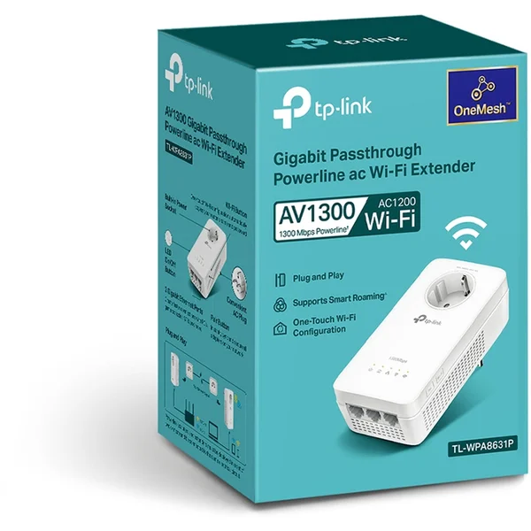 TP-Link TL-WPA8631P powerline + WiFi - Powerline - Obrázok AVMFF00101
