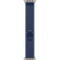 Apple Watch 49/46/45/44mm modrý/jasne modrý Trailový ťah S/M prírodný titán - Remienky