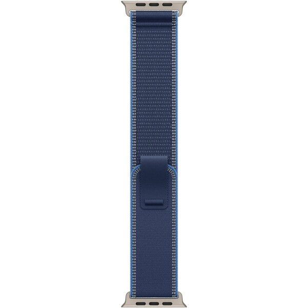 Apple Watch 49/46/45/44mm modrý/jasne modrý Trailový ťah S/M prírodný titán