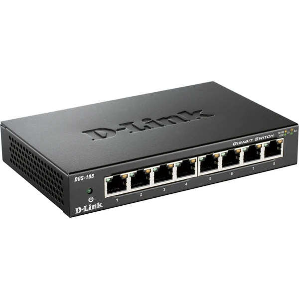 Prepínač D-Link DGS-108 - Switche - Obrázok AWCZ000501