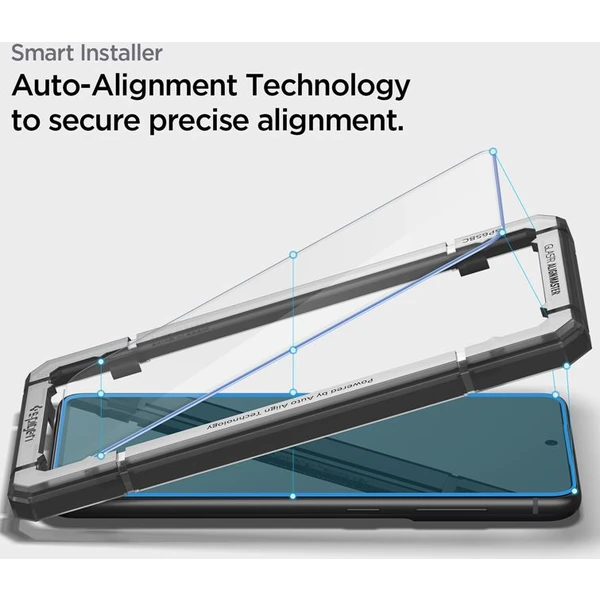 Spigen Glas tR AlignMaster 2 Pack tvrdené sklo Samsung Galaxy S21 FE 5G - Ochranné fólie a sklo - Obrázok AWE0700301