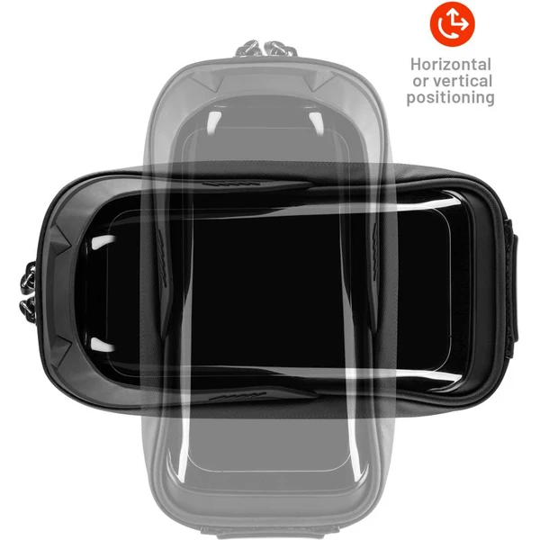 FIXED Bikee Bag 2 odnímateľné puzdro na bicykel čierne - Puzdra - Obrázok AXM5000J01