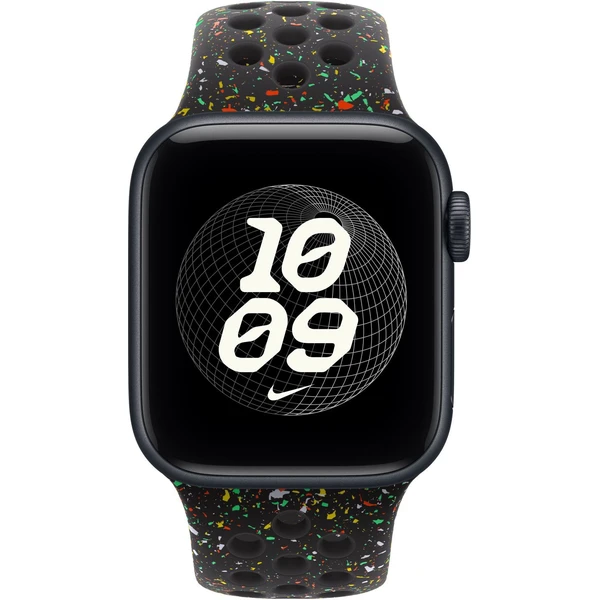 Apple Watch 41/40/38mm Midnight Black športový remienok Nike M/L - Remienky - Obrázok AXWH000K01