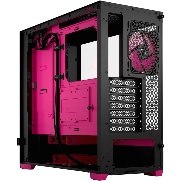 Fractal Design Pop Air RGB Magenta Core TG Clear Tint - Počítačové skrine - Obrázok AY6A000601
