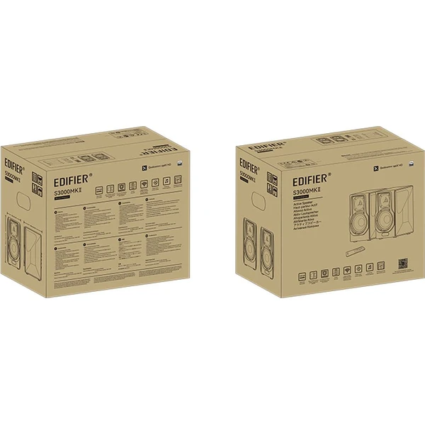 EDIFIER S3000MKII 2.0 bezdrôtové reproduktory hnedé - Reproduktory - Obrázok AZ7H000K01
