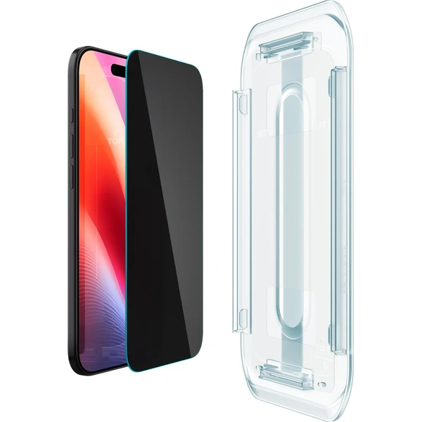 Spigen Glass tR EZ Fit (Privacy) sklo iPhone Air číre (2 ks) - Ochranné fólie a sklo - Obrázok AZGH000K01