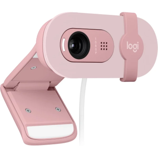 Logitech Brio 100 webová kamera ružová - Kamery - Obrázok AZSE000K01