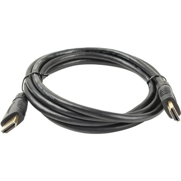 PremiumCord HDMI 1.4/HDMI 1.4 kábel s ethernetom 4K 10m čierny - Káble a redukcie - Hlavný obrázok