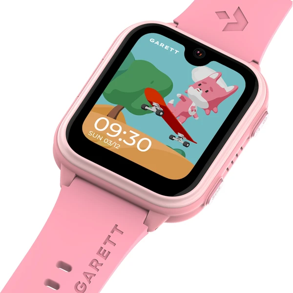 Garett Kids Vibe AI 4G múdre hodinky ružové - Inteligentné hodinky - Obrázok AZWL000K01