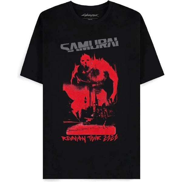 Tričko Cyberpunk 2077 - Samurai Reunion Tour 2020 XL - Tričká - Hlavný obrázok