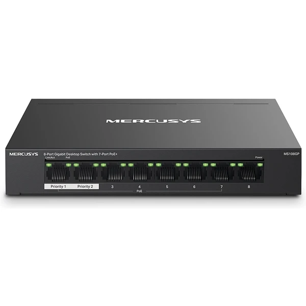 Mercusys MS108GP switch - Switche - Hlavný obrázok