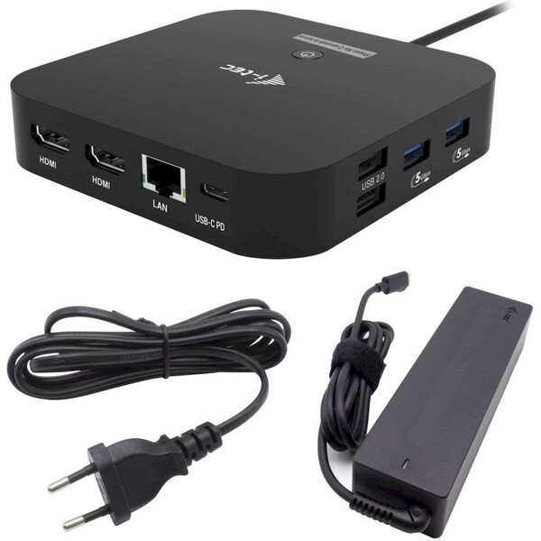 E-shop i-tec USB-C Dual HDMI dokovacia stanica + nabíjačka
