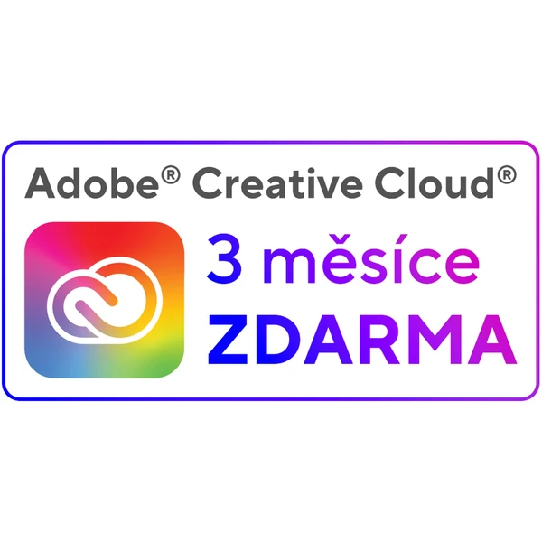 Darček Adobe Creative Cloud na 3 mesiace - nutné registrovať - Nefyzické Darčeky - Hlavný obrázok