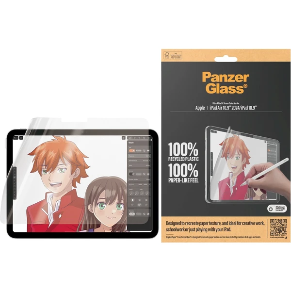 PanzerGlass GraphicPaper fólia na písanie a kreslenie iPad Air 11" (24/25)/iPad 10.9"/iPad 11" (2025 - Ochranné fólie a sklo - Obrázok B0R4000J01