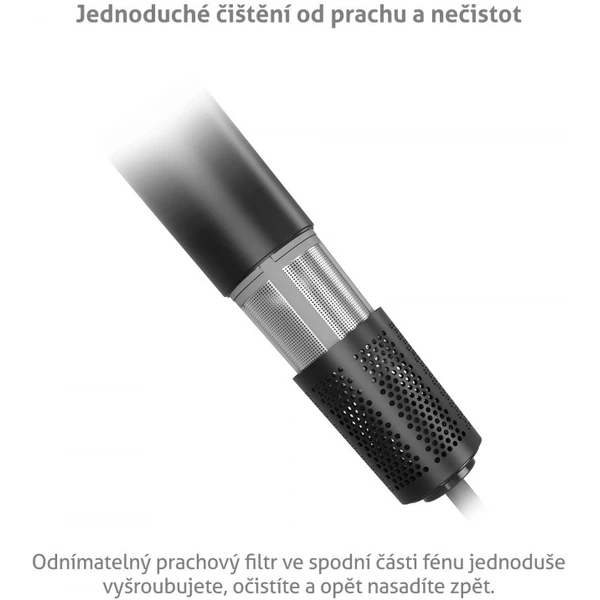 TrueLife HairDryer D9 sušič vlasov čierny - Fény na vlasy - Obrázok B0Y9000O01