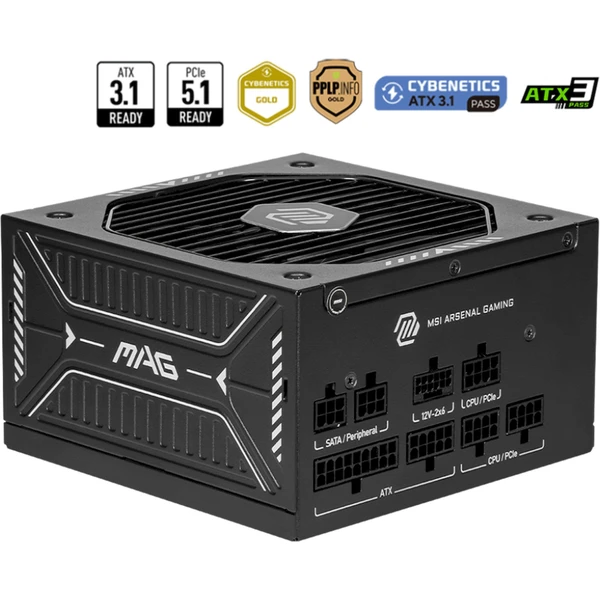 MSI MAG A750GLS PCIE5 750W - Zdroje - Hlavný obrázok