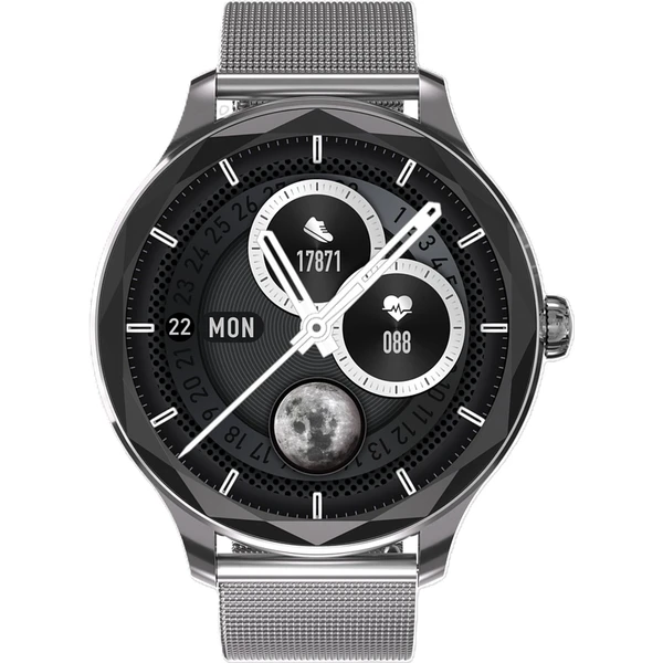 Garett Smartwatch Viva strieborné - Inteligentné hodinky - Hlavný obrázok
