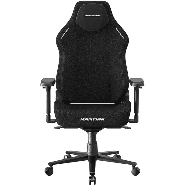DXRacer MARTIAN látková herná stolička čierna - Stoličky - Hlavný obrázok