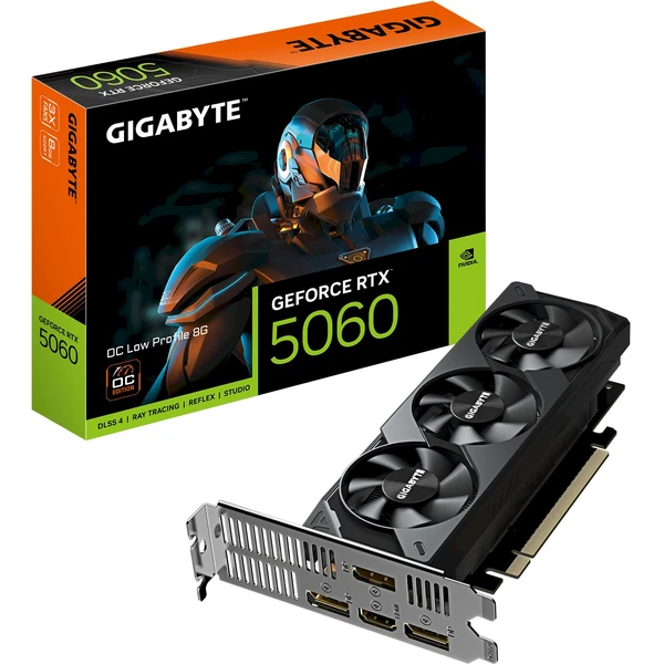 GIGABYTE NVIDIA GeForce RTX 5060 OC Low Profile 8G - Grafické karty - Obrázok B14F000O01