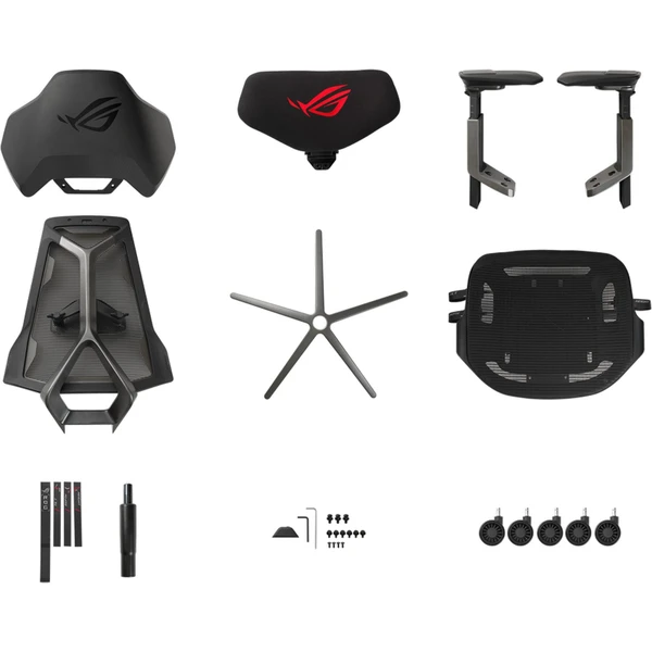 ASUS ROG Destrier Ergo herné stoličky - Stoličky - Obrázok B177000701