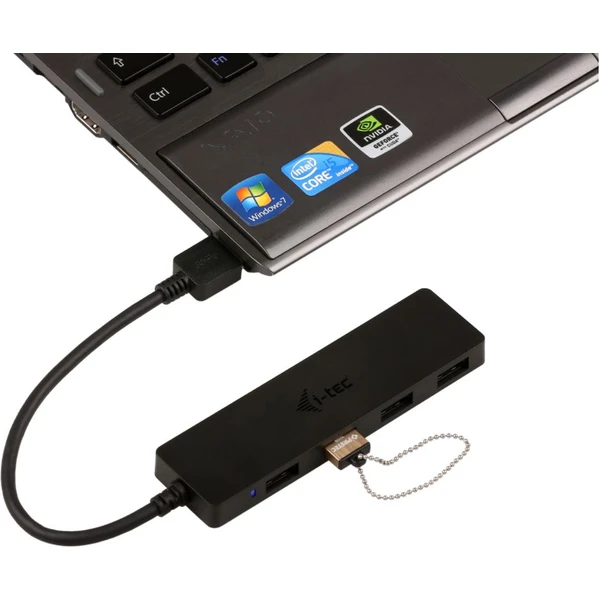 i-tec USB 3.0 SLIM HUB 4 Port  - USB huby - Obrázok B19B000501