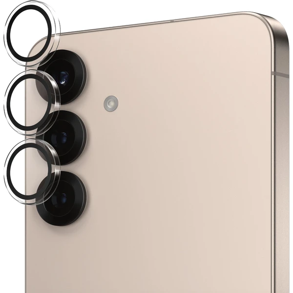 PanzerGlass® Hoops® Samsung Galaxy S25+ číre ochranné krúžky pre šošovky fotoaparátu - Ochranné fólie a sklo - Hlavný obrázok