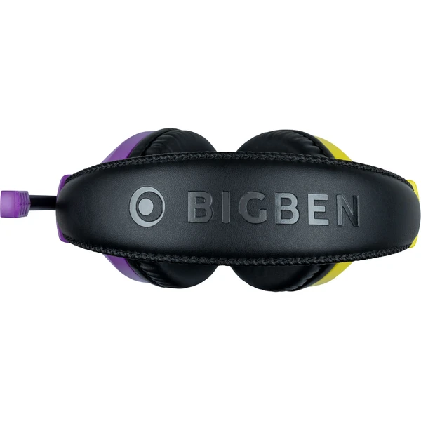 Bigben herné slúchadlá pre Switch fialová/žltá - Slúchadlá - Obrázok B1H7000K01