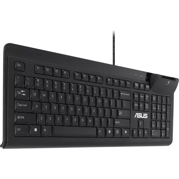 ASUS SmartCard Keyboard KU100 herná klávesnica (CZ/SK) čierna - Klávesnice - Obrázok B1NI000K01