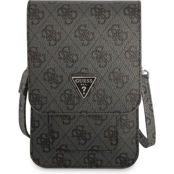 Guess PU 4G Triangle Logo Phone Bag čierny - Puzdra - Obrázok B1RC100501