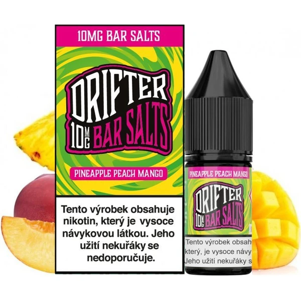 Liquid Drifter Bar Salts Pineapple Peach Mango 10ml (10mg) - E-liquidy - Hlavný obrázok