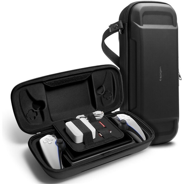 Spigen Rugged Armor Pro púzdro Sony Playstation Portal čierne