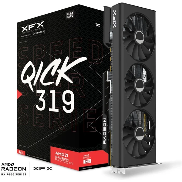 XFX Speedster QICK 319 AMD Radeon RX-7700 XT 12GB GDDR6 - Grafické karty - Hlavný obrázok