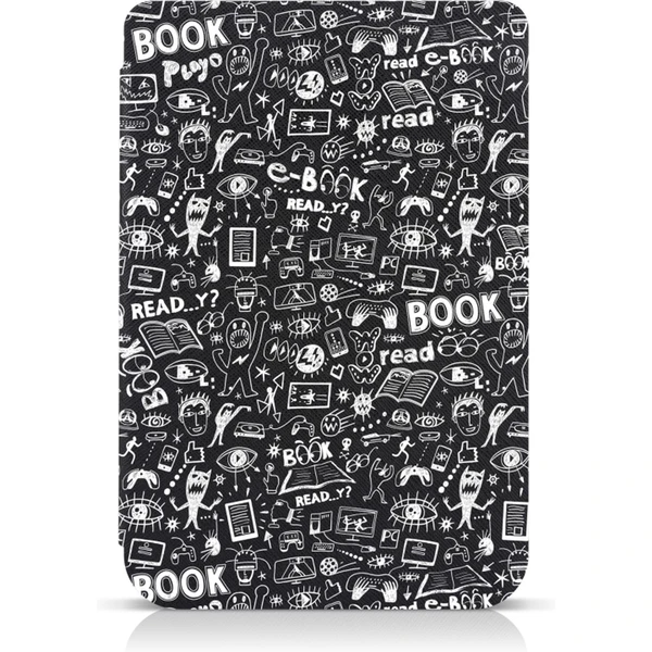 CONNECT IT Doodle puzdro pre PocketBook 616/627/628/632 čiern - Puzdra - Obrázok B2N0000J01