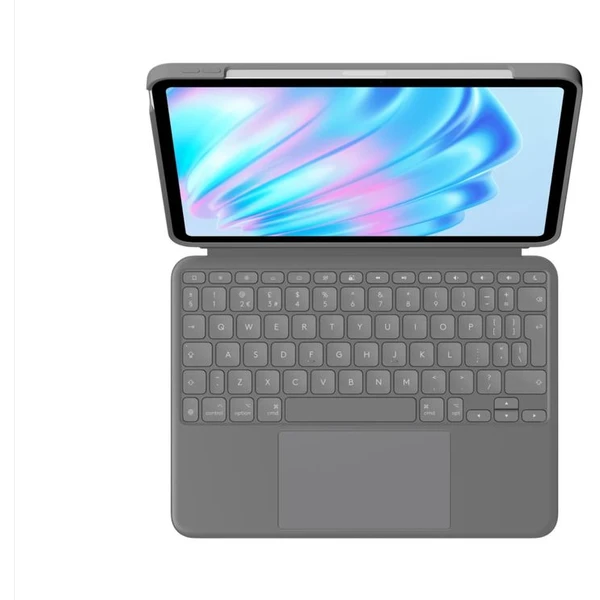 Logitech Combo Touch puzdro s US klávesnicou pre iPad Air 11' (M2) sivé - Puzdra s klávesnicou - Obrázok B2P5000L01