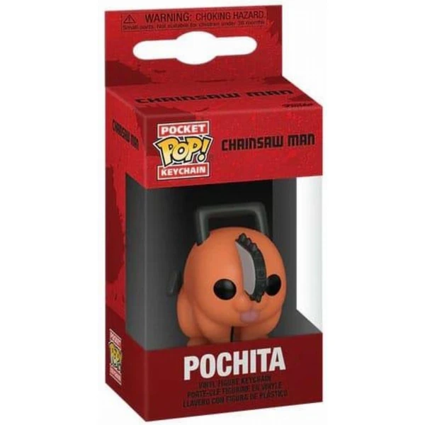 Funko POP! Keychain: Chainsaw Man - Pochita  - Kľúčenky - Obrázok B2UC000N01