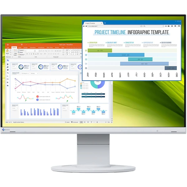 EIZO FlexScan EV2360-WT monitor 22,5"  - Monitory - Hlavný obrázok